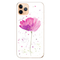 Odolné silikónové puzdro iSaprio - Poppies - iPhone 11 Pro Max
