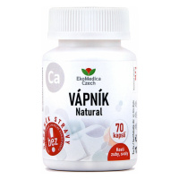 EKOMEDICA Vápnik natural 70 kapsúl