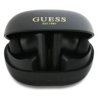 Slúchadlá Guess Bluetooth Headphones GUTWST88MCTGK TWS + Docking Station Black Capsule Printed L