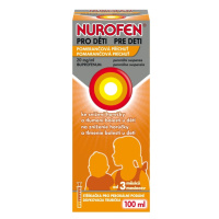 NUROFEN pre deti Pomaranč perorálna suspenzia 100 ml