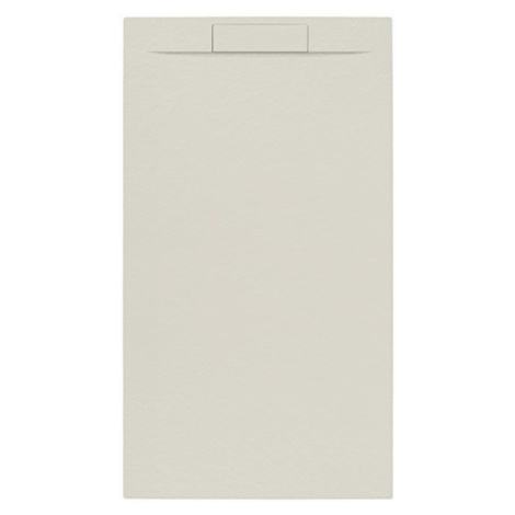 Sprchová vanička obdĺžniková SAT Fusion 100x80 cm liaty mramor beige SATFU10080BE