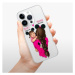 Odolné silikónové puzdro iSaprio - Mama Mouse Brunette and Girl - iPhone 15 Pro