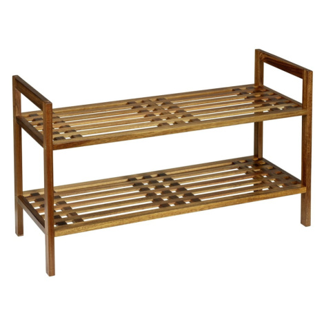 Stojan na topánky z masívu akácie v prírodnej farbe 69x40,5x27 cm Fondi – Wenko
