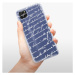 Odolné silikónové puzdro iSaprio - Handwriting 01 - white - Huawei Y5p