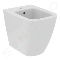 IDEAL STANDARD - i.Life S Stojaci bidet, 355x480 mm, s prepadom, otvor na batériu, biela T459501