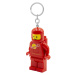 LEGO LED Lite LEGO Spaceman Kosmonaut červený svítící figurka