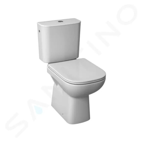 JIKA - Deep WC kombi set s nádržkou, spodný odpad, Dual Flush, biela H8266170002801