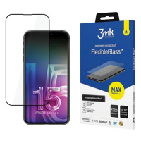 Ochranné sklo 3MK FlexibleGlass Max iPhone 15 Pro 6.1