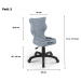ET Kancelárska stolička Petit - sivobiela Rozmer: 133 - 159 cm