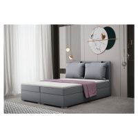 Expedo Čalúnená posteľ boxspring DINAMO + topper, 120x200, soro 93