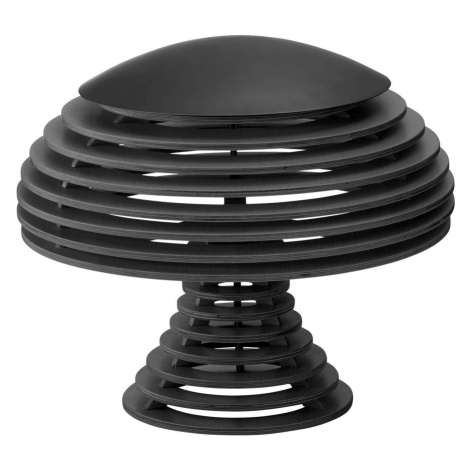 Stolová lampa Twist, buk, čierna, 34,6 cm Eco-Light