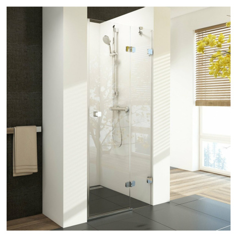 Sprchové dvere Ravak Brilliant jednokrídlové 100 cm, sklo číre, chróm profil, pravé 0UPAAA00Z1
