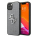 Kryt Guess GUHCP13SSA4GSGR iPhone 13 mini 5,4" grey hardcase Saffiano 4G Metal Logo (GUHCP13SSA4