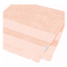 Ružová bavlnená plážová osuška Sunnylife Summer Stripe, 175 x 90 cm