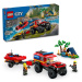 LEGO® City 60412 Hasičské vozidlo 4 x 4 a záchranný čln