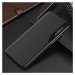 Xiaomi Redmi 9, bočné otváracie puzdro, stojan s indikátorom hovoru, Wooze FashionBook, čierna
