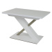 Sconto Jedálenský stôl UTENDI biela, šírka 130 cm
