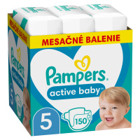 PAMPERS Active Baby S5 (11 - 16 kg), 150 ks