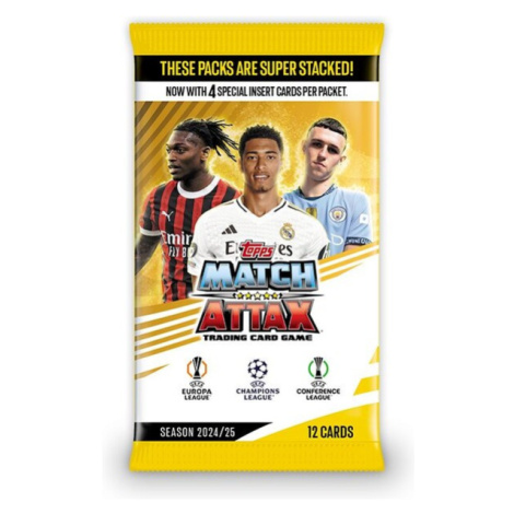 Futbalové karty Topps Match Attax TCG 2024/25 UCC Packet