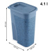 Modrý box na granule 4.1 l Flo - Rotho