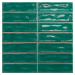 Obklad Vilar Albaro Sticks emerald 20x20 cm lesk STICKS251EM