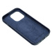 Plastové puzdro na Apple iPhone 14 Pro Leather Mag modré