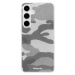 Odolné silikónové puzdro iSaprio - Gray Camuflage 02 - Samsung Galaxy S24+