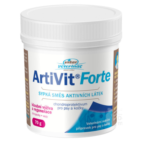 VITAR Veterinae ArtiVit Forte prášok 70g 3 + 1 zadarmo