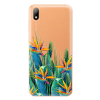 Odolné silikónové puzdro iSaprio - Exotic Flowers - Huawei Y5 2019