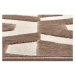 Hnedý koberec 57x90 cm Iconic Hexa – Hanse Home