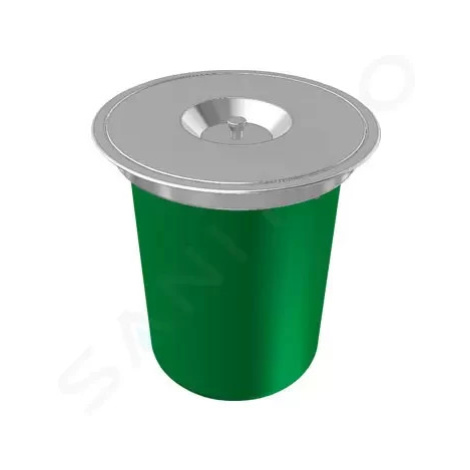 FRANKE - KEA Vstavaný odpadkový kôš E 12, zelený 134.0035.042