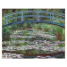 Reprodukcia obrazu Claude Monet - The Japanese Footbridge, 50 × 40 cm