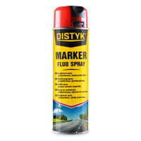 Distyk Značkovací sprej Marker Fluo Spray, žlutá, 500 ml
