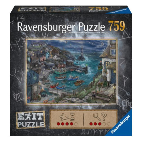 Ravensburger Exit Puzzle: Maják pri prístave 759 dielikov