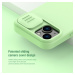 Silikónové puzdro na Apple iPhone 14 Plus Nillkin CamShield Silky Magnetic modré