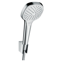 Hansgrohe Croma Select E, sprchový set 110 Vario s hadicou 1250 mm, biela/chrómová, HAN-26425400