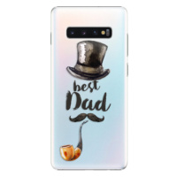Plastové puzdro iSaprio - Best Dad - Samsung Galaxy S10+