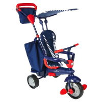 Smart Trike Trojkolka Swirl™ 4v1, modrá/červená