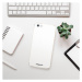 Odolné silikónové puzdro iSaprio - 4Pure - bílý - iPhone 5/5S/SE