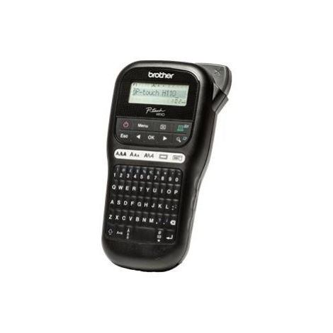 Tlačiareň Brother samolepících štítků PT-H110, 12mm, TZE, 6xAAA - 3 roky záruka po registraci