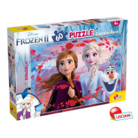 FROZEN II Puzzle 60 obojstranné 50x35 cm 2v1