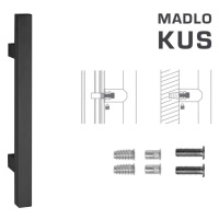 FT - MADLO kód 831 25x25 mm SP ks CIM - čierna matná (FNO) 400 mm 25x25 mm