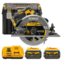 DEWALT 54V XR FLEXVOLT Aku kotúčová píla 190 x 30 mm, 2x 6,0 Ah DCS579T2-QW