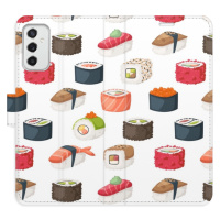 Flipové puzdro iSaprio - Sushi Pattern 02 - Samsung Galaxy M52 5G
