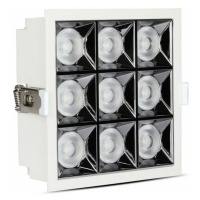 Zapustené bodové LED svietidlo PRO 12° 36W, 4000K, 2880lm, VT-2-36 (V-TAC)