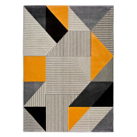 Oranžovo-sivý koberec Universal Gladys Duro, 80 × 150 cm