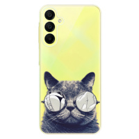 Odolné silikónové puzdro iSaprio - Crazy Cat 01 - Samsung Galaxy A15 / A15 5G