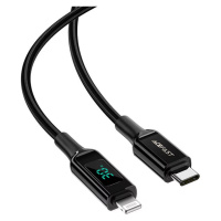 Kábel Cable USB-C to Lightning Acefast C6-01, 1.2m (black)