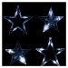 VOLTRONIC 67310 Vianočný záves - 5 hviezd, 61 LED, studeno biely + ovládač