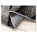 DY Čierno-sivý moderný koberec Madama Rozmer: 80x150 cm